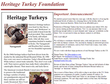 Tablet Screenshot of heritageturkeyfoundation.org